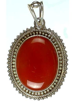 Oval Carnelian Pendant