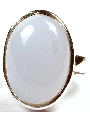 Oval Chalcedony Ring