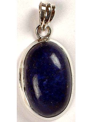 Oval Lapis Lazuli Pendant