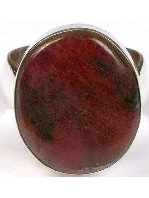 Oval Ruby Ring