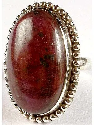 Oval Ruby Ring