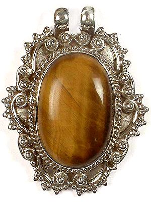 Oval Tiger Eye Pendant