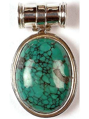 Oval Turquoise Pendant