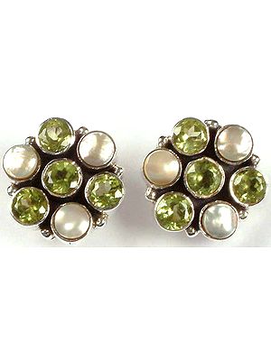 Pearl and Peridot Tops