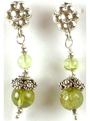 Peridot Dangling Earrings