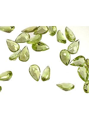 Peridot mm Pears (Price Per 5 Pieces) | Peridot Beads
