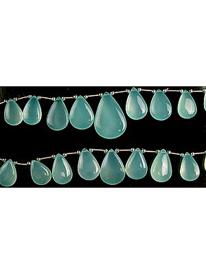 Peru Chalcedony Plain Briolette
