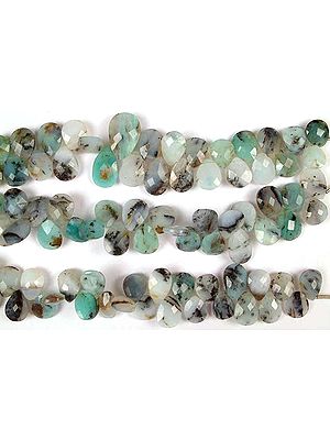 Peru Opal Faceted Briolette