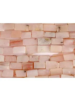 Pink Opal Rectangular Tubes
