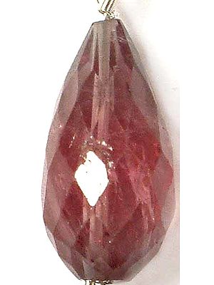 Pink Tourmaline Faceted Drop (Price Per Piece)