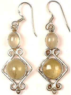 Prehnite Earrings