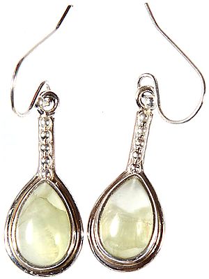 Prehnite Earrings