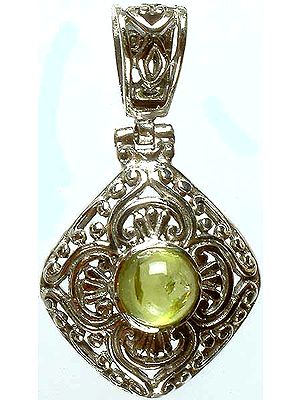Prehnite Pendant
