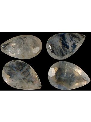 Rainbow Moonstone 8 x 12 mm Pear (Price Per Pc)