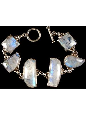 Rainbow Moonstone Bracelet