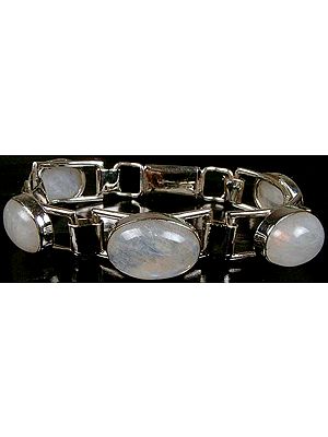 Rainbow Moonstone Bracelet