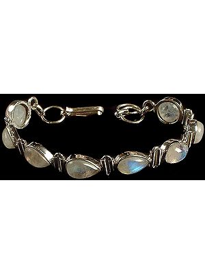 Rainbow Moonstone Bracelet