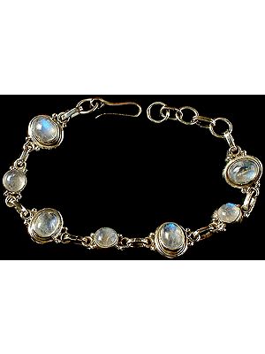 Rainbow Moonstone Bracelet