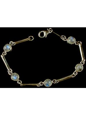 Rainbow Moonstone Bracelet