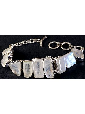 Rainbow Moonstone Bracelet