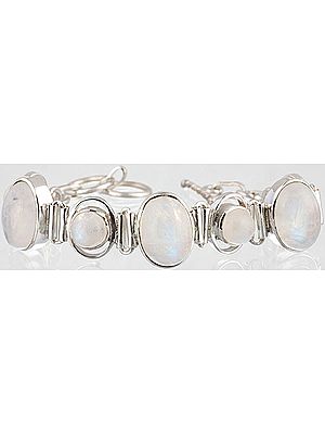 Rainbow Moonstone Bracelet