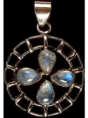 Rainbow Moonstone Pendant