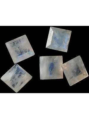Rainbow Moonstone mm Size Squares