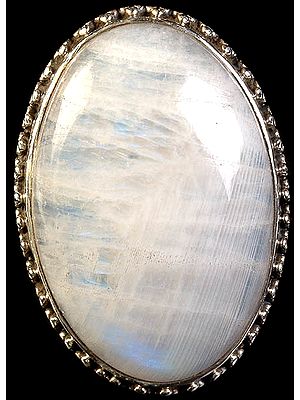 Rainbow Moonstone Oval Ring