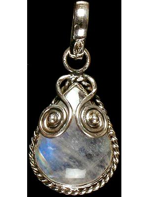 Rainbow Moonstone Pendant