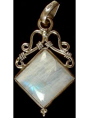 Rainbow Moonstone Pendant