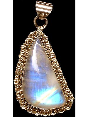 Rainbow Moonstone Pendant