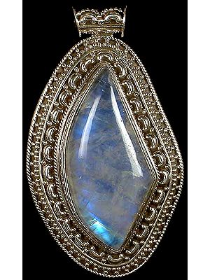 Rainbow Moonstone Pendant