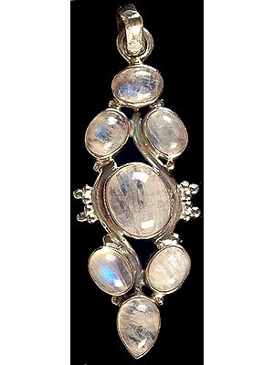 Rainbow Moonstone Pendant