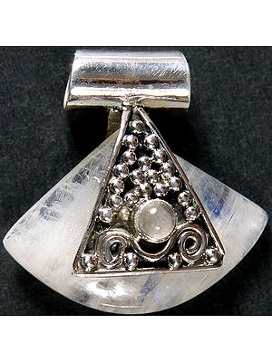 Rainbow Moonstone Pendant