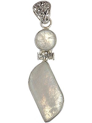Rainbow Moonstone Pendant