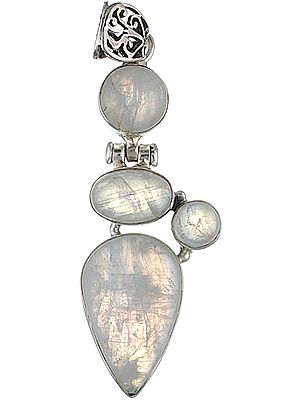 Rainbow Moonstone Pendant