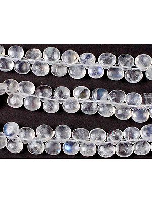 Rainbow Moonstone Plain Briolette