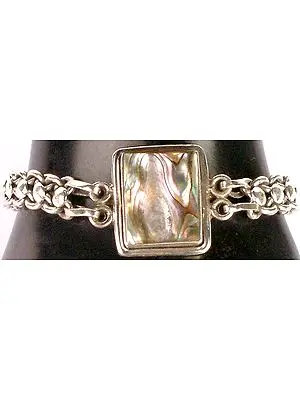Rectangular Abalone Bracelet