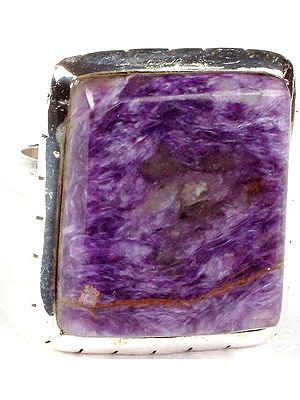 Rectangular Chavorite Ring