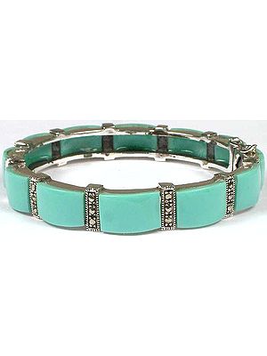 Robin's Egg Turquoise Bangle