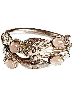 Rose Quartz Dragon Bracelet