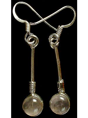 Rose Quartz Earrings