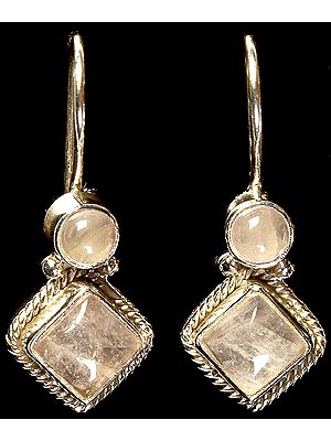 Rose Quartz Earrings