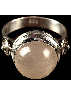 Rose Quartz Finger Ring