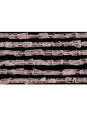 Rose Quartz Rectangular Tubes