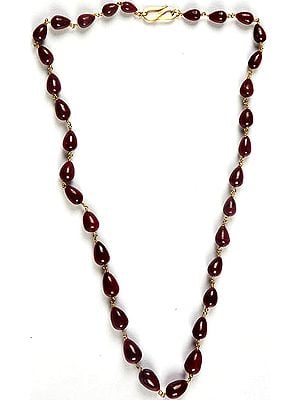 Ruby Drops Necklace