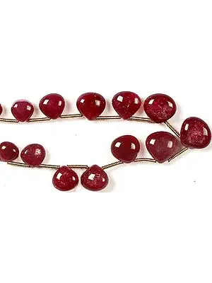 Ruby Plain Briolette