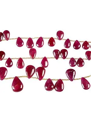 Ruby Plain Briolette
