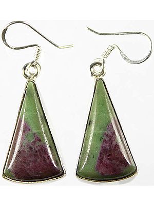 Ruby Zoisite Earrings