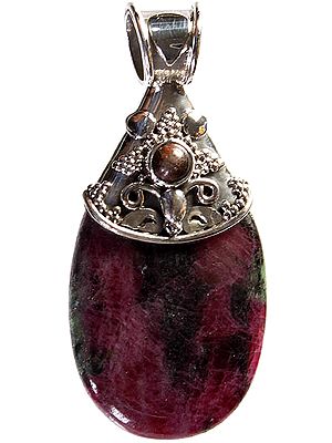 Ruby Zoisite Pendant